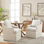 VKNOW Upholstered Dining Chairs, Modern Kitchen Chairs Dinner Chairs - Image 5