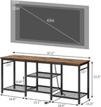 YGEOMER TV Stand for Up to 55 Inch Tvs, Entertainment Center - Image 2
