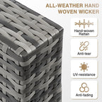 Aoxun Patio Furniture Sets, 12-Piece Outdoor Patio Furniture - Image 5