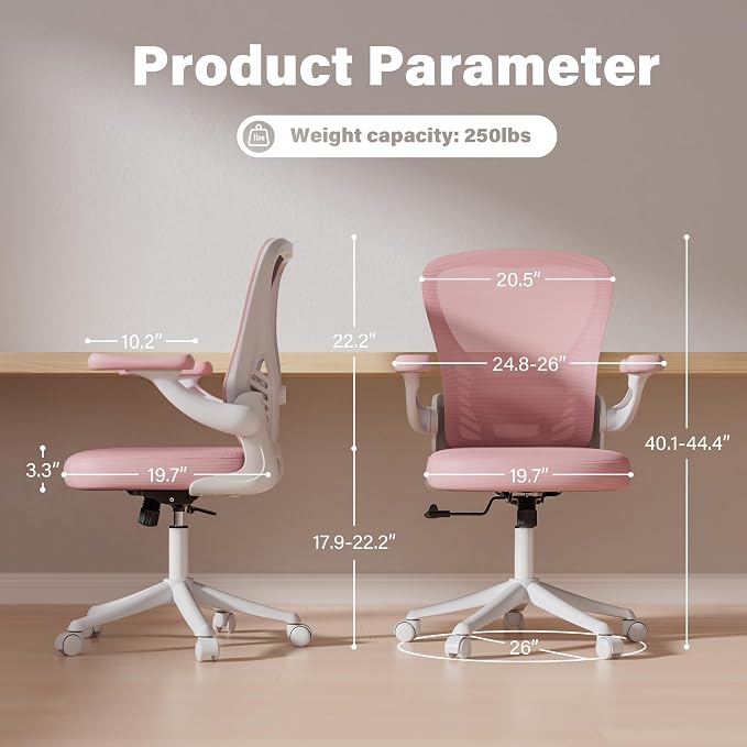 GYI Ergonomic Office Chair, Mesh Desk Chair - Image 2