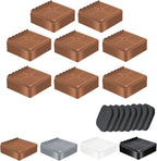shouwuhho Furniture Risers, 8 Pack Bed Risers by EnjoyLifeEnjoyHappiness