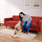 Ophanie Runner Rug for Hallway, 2x6 Upgrade Non-Slip Fluffy Soft Bedside Rugs - Image 6