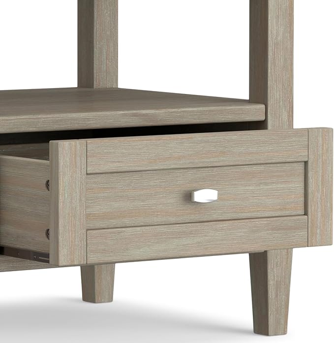 SIMPLIHOME Warm Shaker End Table - Image 8
