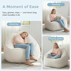 HUGHEAVEN Large Bean Bag Chairs - Image 5
