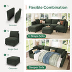 HONBAY Modular Sectional Sofa Couch - Image 5