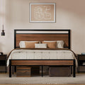 Easy Assembly Queen Bed Frame by Z-HOM