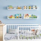 Fixwal Nursery Book Shelves, 23.6 Inch Floating Bookshelves - Image 4