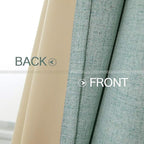 MIULEE 100% Blackout Linen Curtains - Image 6