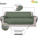 Easy-Going Reversible Couch Cover, Oversized Chair, Water Resistant Furniture - Image 3