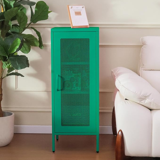 Slim Metal Storage Cabinet - Image 8