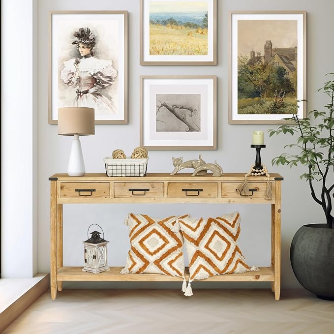 RUSTOWN Farmhouse Console Table - Image 2