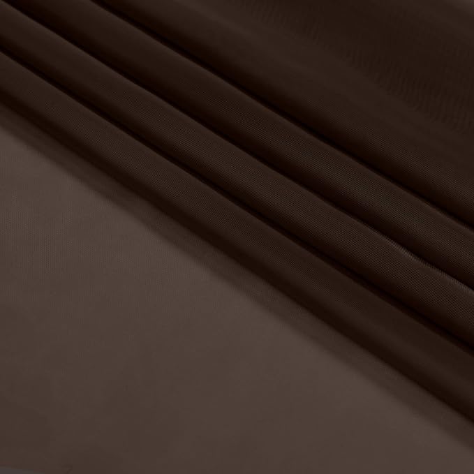 Sheer Chocolate Curtains, Sheer Curtains 84 inch Length 2 Panels Set, Rod - Image 6