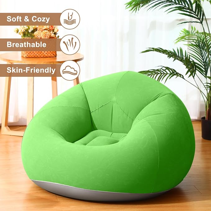 Realspring 6 9 12 Pcs Inflatable Bean Bag Chairs - Image 3