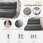 JUIKURY Folding Sofa Bed, Convertible Sleeper Chair - Image 7