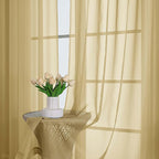 Sheer Gold Curtains 108 Inches Long - Image 3
