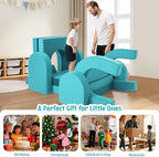 Kids Modular Play Sofa Convertible Foam Play Mat, Transformable Into a Game - Image 4