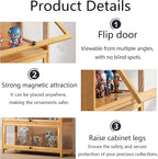 Display Cabinet with Acrylic Door, 5-Tier Curio Display Cabinet, Display Case - Image 3