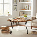 WELLAND Rustic Cedar Live Edge Coffee Table by WELLAND