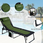 Oversized Padded Outdoor Folding Lounge Chair - Image 5