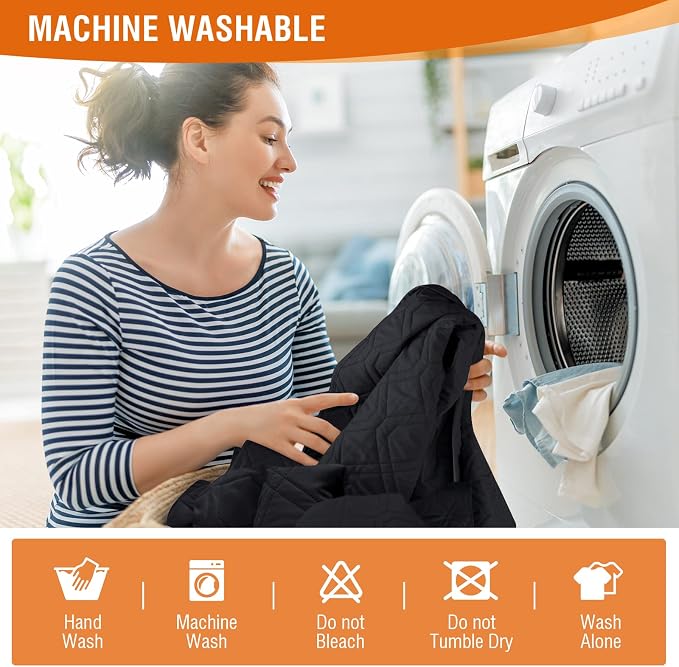 VANSOFY 100% Waterproof Recliner Chair Covers, Recliner Cover Non-Slip Dog - Image 7