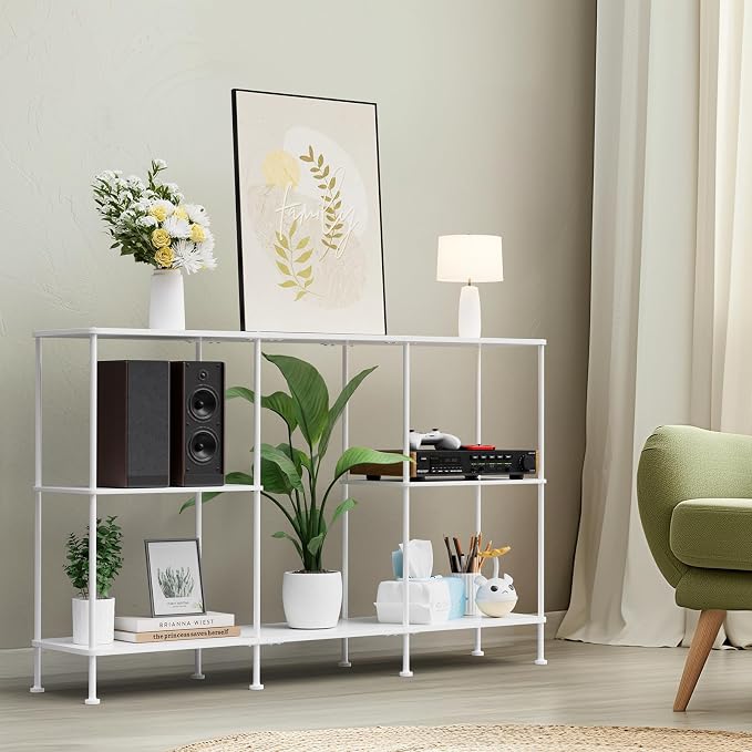 ETELI TV Stand for 50 Inch TV Tall Entertainment Center - Image 6