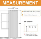Blackout Curtains for Bedroom, 60 x 84 Inches Long, Mustard Yellow | Thermal - Image 7