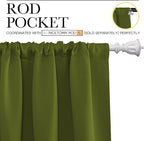 NICETOWN Kitchen Curtains, Short Blackout Curtains & Drapes, Thermal Insulated - Image 3