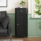 Iwell Bathroom Storage Cabinet, Small Bathroom Floor Cabinet - Image 6