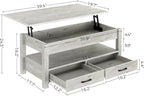Rolanstar Coffee Table, Lift Top Coffee Table - Image 3