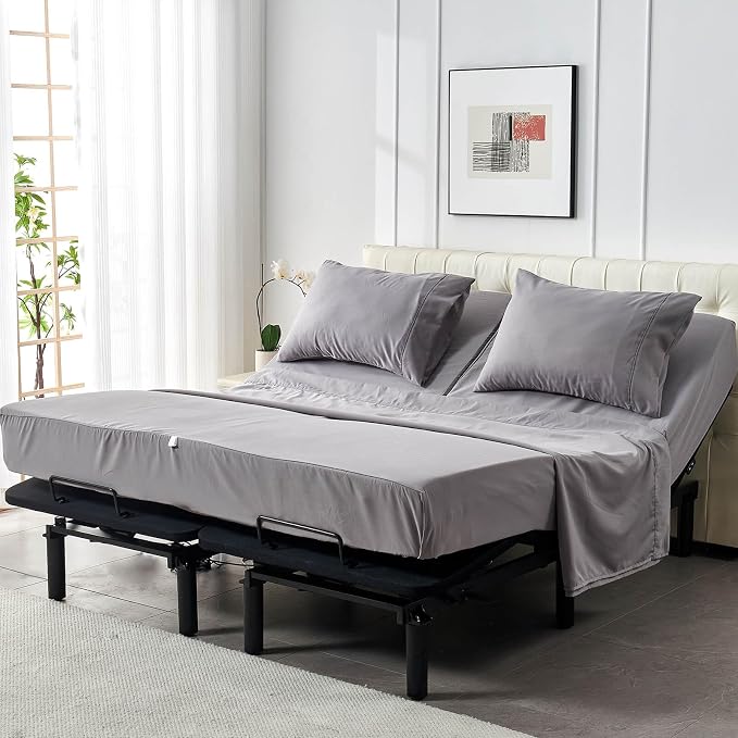 Kingnex 28-30 Split Top King Sheets Sets - Image 8