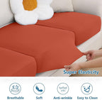 Milk Silk Couch Cushion Covers, Sofa Covers - Image 6