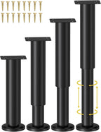Wlrrcwdttc 4 Pcs Adjustable Height Bed Support Legs by Wlrrcwdttc