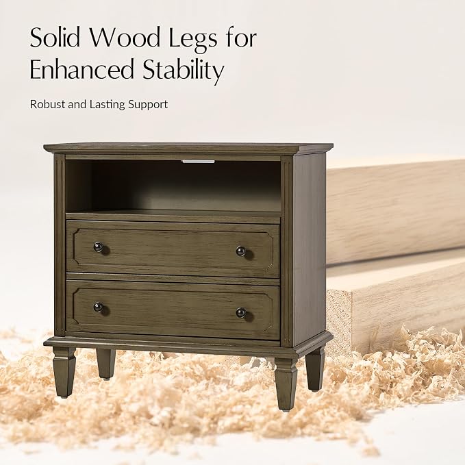 HULALA HOME Farmhouse End Table - Image 6