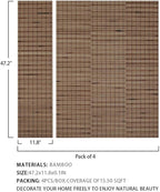 SINGULARWOOD Bamboo Wall Paneling - Image 4