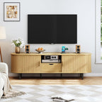 ONBRILL 69" TV Stand with Power Outlet - Image 5