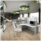 Bush Business Furniture Office in an Hour 65W Straight Cubicle Desk - Image 5