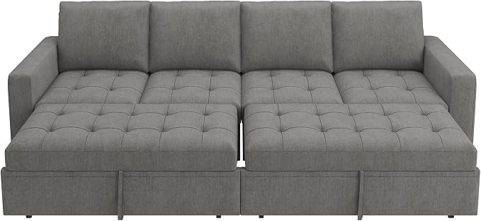 HONBAY Modular Sectional Sleeper Sofa - Image 7