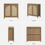 SICOTAS 68" W Rattan Sideboard Buffet Cabinet - Image 8