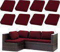 8PCS Patio Cushion Covers.Patio Furniture Couch SeatSlipcovers | Washable by SUKAIKEQA