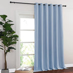 NICETOWN Blackout Sliding Glass Door Curtains, Room Darkening Thermal Insulated - Image 8