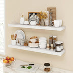 Acovy 40 Inch Floating Shelves, 9.3" Deep Floating Shelf Wall Mounted, Rustic - Image 2