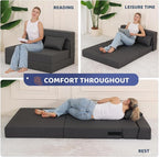 Fvkind Folding Sofa Bed, Foldable Sleeper Chair - Image 7