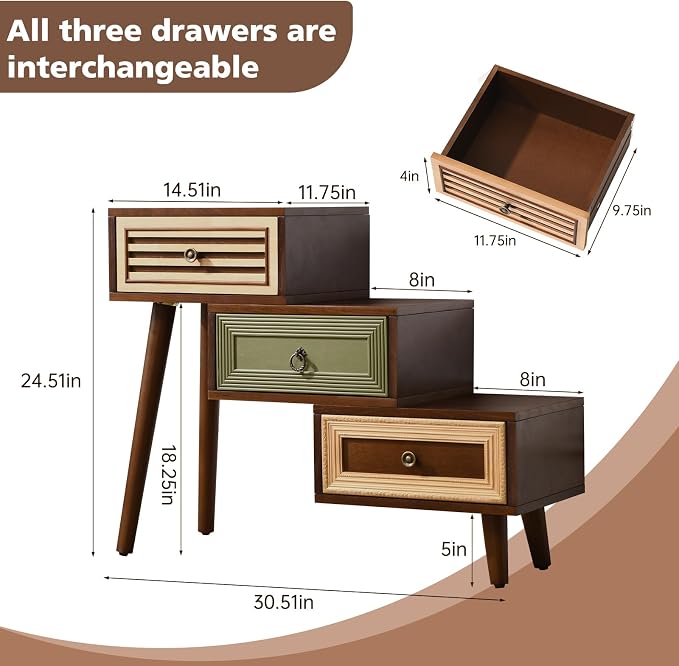 Ahokua 30.5" Vintage Accent Chest - Image 2