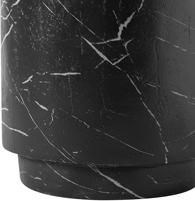 LeisureMod 14” Wide Round Side Table in Fiberstone - Image 9