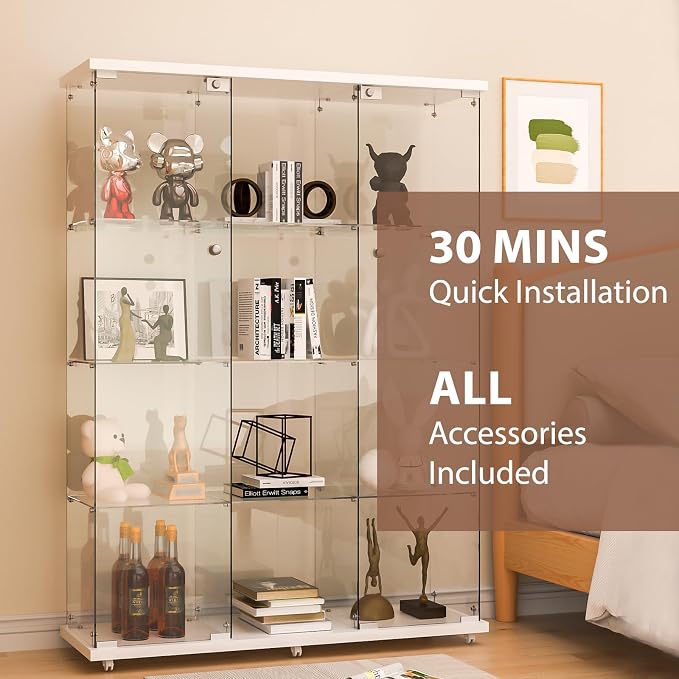 FANYUSHOW Glass Display Cabinet - Image 5