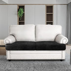 ANARACHON Leather Look Couch Cushion Covers Sofa Seat Slipcovers Sets Couches - Image 3