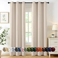 MIULEE Blackout Curtains for Bedroom 2 Panels 40 x 72 Inch Long Champagne | by MIULEE