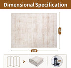 8x10 Washable Area Rugs for Living Room, Dining Room, Nursery - Image 2