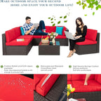 Vongrasig 8 Pieces Patio Furniture Set - Image 9