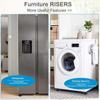 Bed Risers 1 inch, 2 inch, 3 inch, 4 inch Heavy Duty, Adjustable Furniture Riser - Image 4